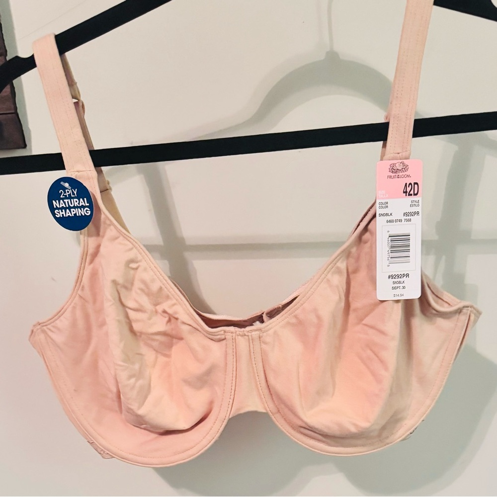 2 bras one NWT The others never been worn both size 42D